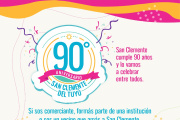 Cambio de lugar en la reunión por los 90 años de San Clemente del Tuyú
