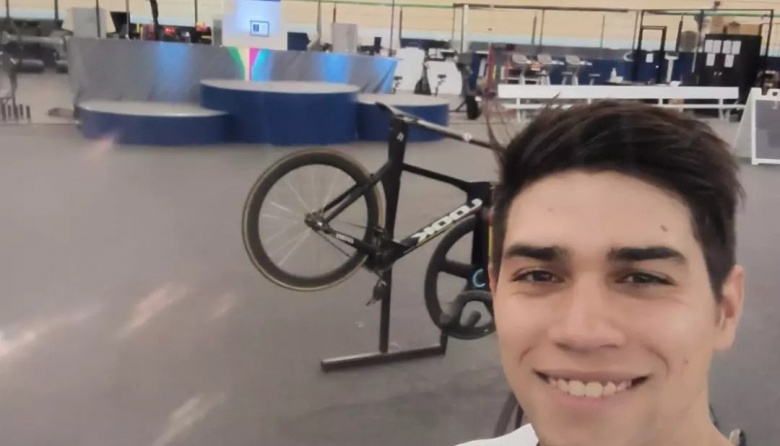 Lucas Vilar representa a La Costa y Argentina en el Campeonato Panamericano de Ciclismo en Los Angeles