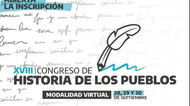 Abre la convocatoria al XVIII Congreso de Historia de los Pueblos Bonaerenses