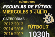 Gran Encuentro de Escuelas de Fútbol este 9 de julio en la cancha de Avda. Naval