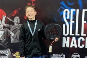 Constantino Leiva: bicampeón nacional en el Selectivo de Menores Sub 12 de Pádel