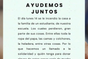 Llamado a la solidaridad para una familia de San Clemente del Tuyú