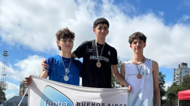 Ricardo Damián, Campeón Nacional U20 en Rosario
