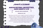 La defensa de la Universidad vuelve a las calles: Santa Teresita se suma a la marcha contra el veto de Milei