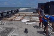 Avances significativos en la reparación del Muelle de Pesca en San Clemente del Tuyú