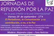 San Clemente, sede de las Jornadas de Reflexión por la Paz