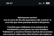 Se esclareció la historia: no fue una amenaza, sino una broma estudiantil