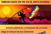 Último día para visitar la muestra “Embarcados en un Viaje Anticolonial” en San Clemente