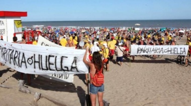 En Pinamar hoy no habrá guardavidas y el conflicto amenaza con extenderse todo el fin de semana