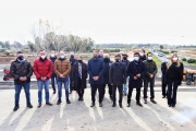 Kicillof hace hincapié en la obras públicas como "motor de la reactivación económica"