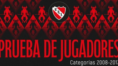 Independiente realizará pruebas de jugadores en San Bernardo