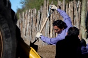 Trabajos conjuntos para la defensa de la Carabela y el pozo de bombeo cloacal de Santa Teresita