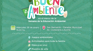 En el marco de una semana de concientización se realizará un festival en defensa del Medio Ambiente