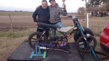 Rugir de motos: comenzó el campeonato de velocidad en tierra