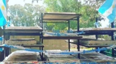 En San Clemente reconvirtieron una tradición y cocinaron una “Tortaneta” para alentar a la Selección