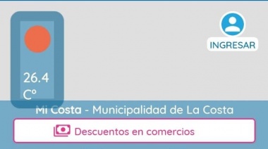 "Mi Costa", una nueva aplicación para trámites, reclamos, consultas de interés y solicitar turnos
