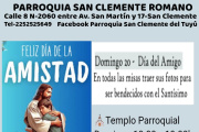La Parroquia San Clemente Romano celebra el Día del Amigo con misa, bendiciones... ¡y pizzas!