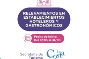 La Secretaría de Turismo realiza un relevamiento en establecimientos hoteleros y gastronómicos