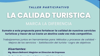 La Costa impulsa una capacitación gratuita para potenciar la calidad turística