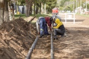 El Plan Integral de Asfalto continúa a buen ritmo, uniendo plazas, escuelas, natatorios y polideportivos