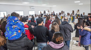 Mar de Ajó: inauguran nuevas aulas y salón de usos múltiples en la Escuela Municipal de Bellas Artes