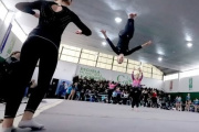 Aguas Verdes brilló como sede del Torneo Provincial de Gimnasia Artística
