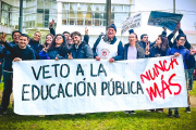 Santa Teresita se movilizó contra el veto de Milei a los fondos para universidades