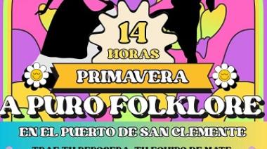 San Clemente del Tuyú celebra la Primavera a Puro Folklore en el Puerto