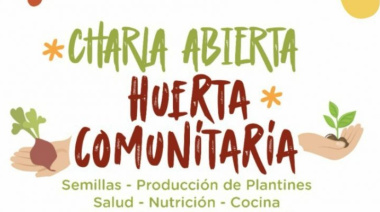 La Huerta Comunitaria Eva Perón celebra su aniversario con una jornada abierta