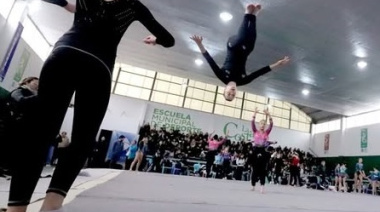 Aguas Verdes brilló como sede del Torneo Provincial de Gimnasia Artística