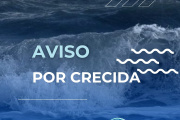 Alerta por viento y crecida en la Costa Atlántica