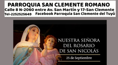 La Parroquia San Clemente Romano celebra una semana de fe y devoción con misas especiales