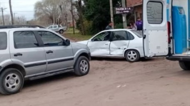 Tres heridos leves tras un choque en Mar del Tuyú