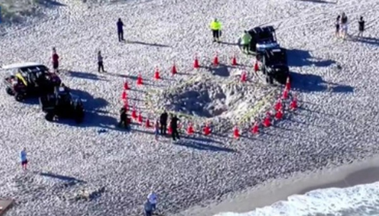 Tras la muerte de una niña en Florida, expertos advierten del riesgo silencioso de cavar agujeros en la arena
