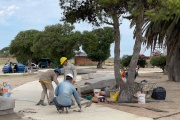 Avanzan las obras de mejoramiento del Puerto de San Clemente del Tuyú