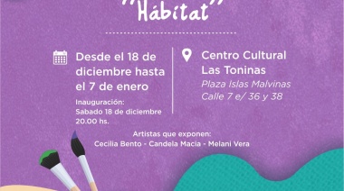 El Centro Cultural Las Toninas presenta una muestra de Artes Visuales
