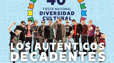 Los Auténticos Decadentes se presentan en la Fiesta de La Diversidad Cultural