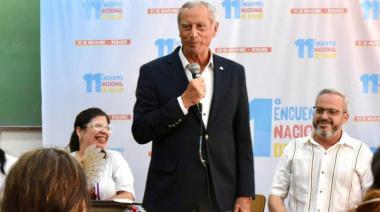 "La salud es un derecho", afirmó Juan de Jesús en el 11° Encuentro Nacional de Salud en Rosario