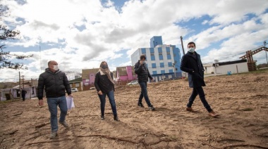Comenzó la construcción de la Escuela Municipal de Bellas Artes en Mar de Ajó