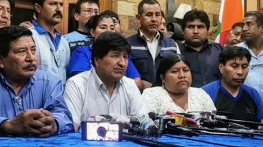 Evo Morales asumió la conducción del Movimiento al Socialismo