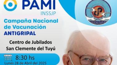 Vacunación Antigripal para Mayores de 65 Años en el Centro de Jubilados