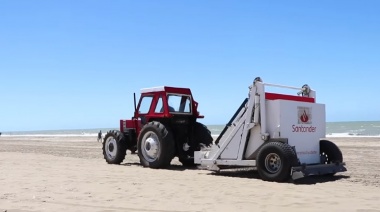 La novedad de esta temporada: limpieza mecánica de playas