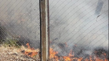 Quema de pastizales termina en gresca con intervención de ambulancia, bomberos y patrulleros