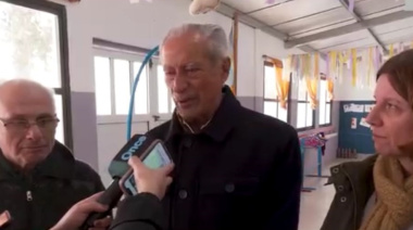 El intendente Juan de Jesús visitó la Escuela Ceferino Namuncurá en San Clemente del Tuyú