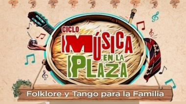 El ciclo "Música en la Plaza" vuelve este sábado a San Clemente del Tuyú
