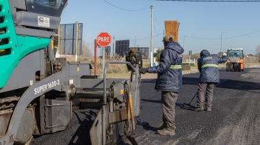 Culminó la repavintación del acceso a Las Toninas