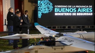 Kicillof presentó drones para combatir el delito rural en el territorio bonaerense