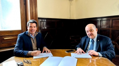 Cardozo firmó un convenio con la Universidad Nacional de La Plata para avanzar en proyectos de investigación