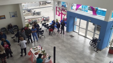 Usuarios del servicio municipal de Salud Mental inauguraron un quiosco buffet en el Hospital de San Clemente del Tuyú