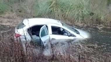 Las fuertes lluvias causaron accidentes en ruta y un despiste en Mar de Ajó